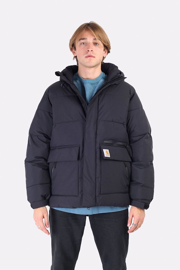 Мужская куртка Carhartt WIP Munro Jacket (I029449-black) - фото 3 картинки