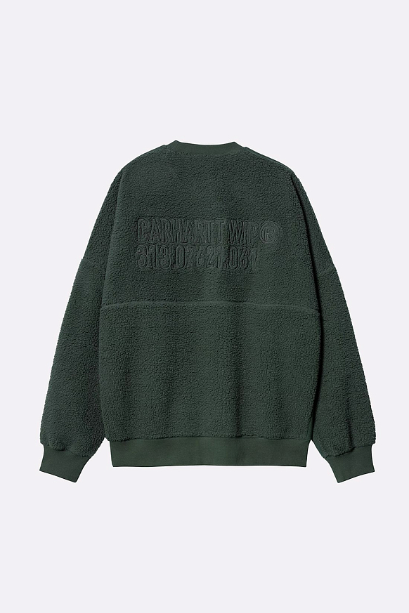 Мужская толстовка Carhartt WIP Coordinate Sweat (I033991-green) - фото 2 картинки