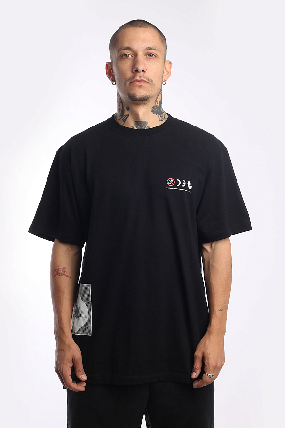 Мужская футболка DeMarcoLab Mr. Vampire Tee x Domestik (DM22EX04-DM03-blk) - фото 2 картинки