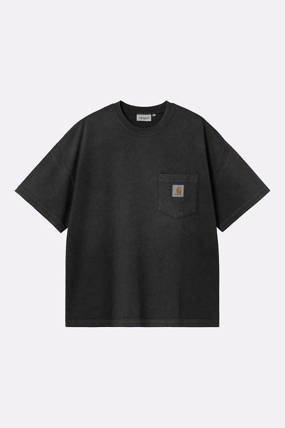 Мужская футболка Carhartt WIP S/S Hudson Pocket T-Shirt (I035140-black)