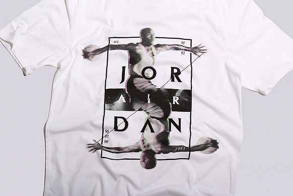 Мужская футболка Jordan Dynamic Tee (801568-100) - фото 2 картинки