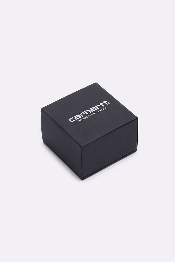 Кольцо Carhartt WIP Big Time Ring (I034754-silver) - фото 4 картинки