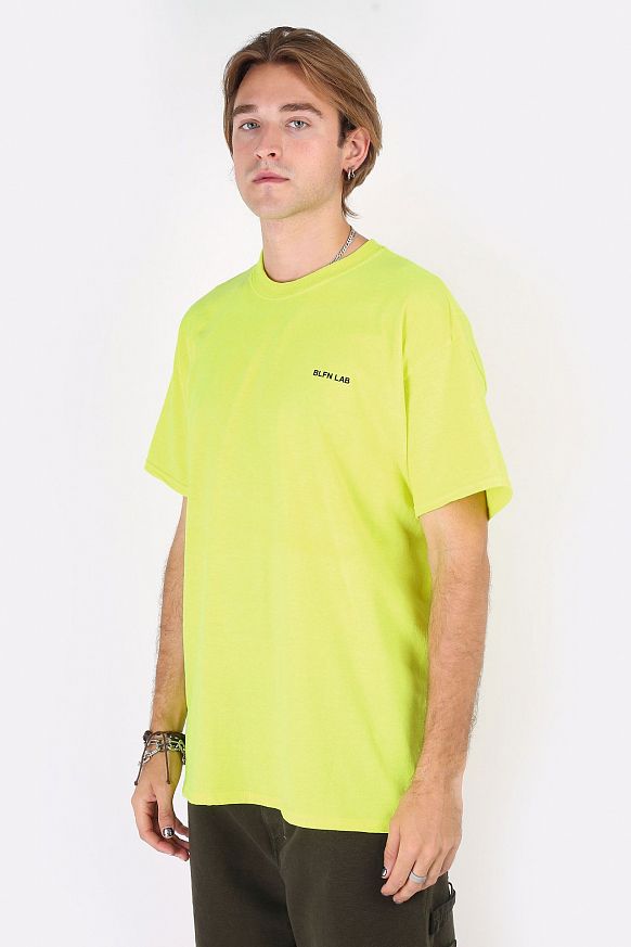 Мужская футболка BLFN LAB Choice (LAB-green) - фото 2 картинки