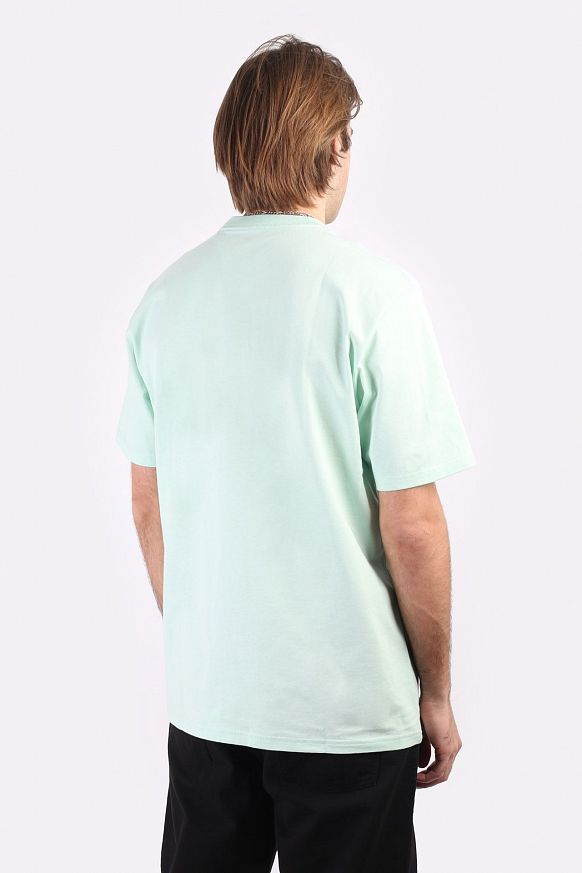 Мужская футболка Carhartt WIP S/S Multi Star Script T-Shirt (I030198-white) - фото 3 картинки