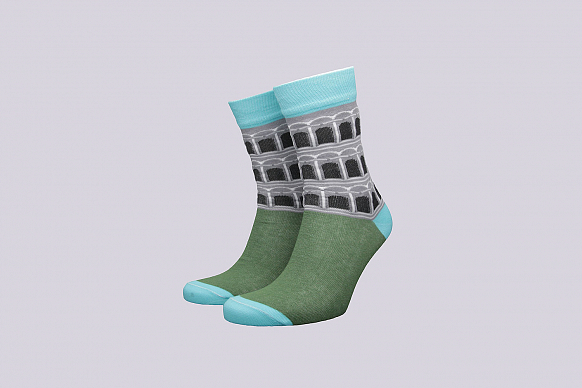 Мужские носки Socksbox Green Pisa (4600022)