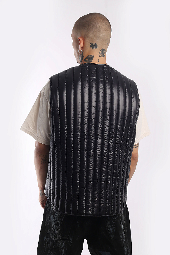 Мужской жилет Hombre Nino Corona Deep Freeze Simple Vest (0222-JK0001-black) - фото 5 картинки