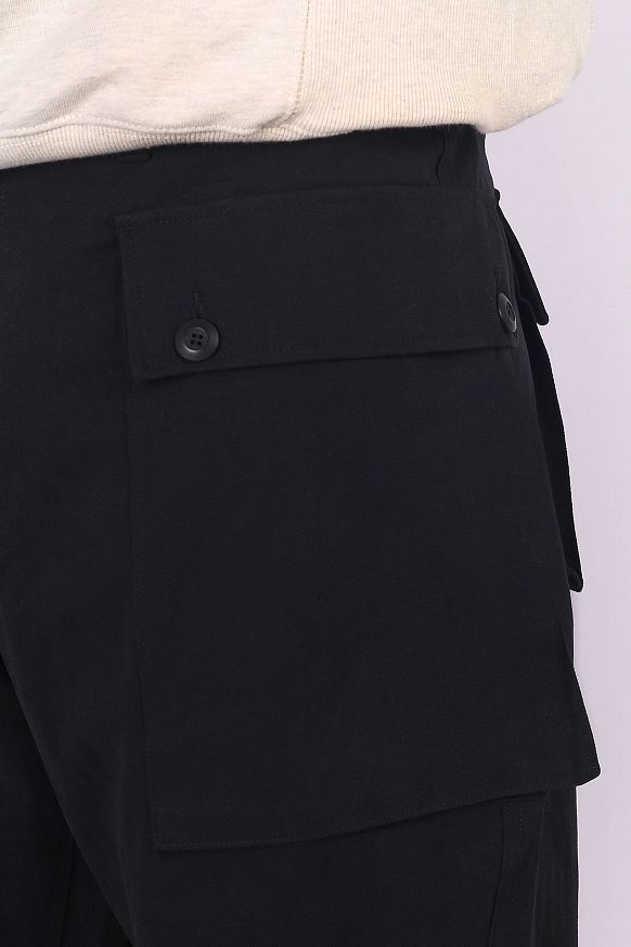 Мужские брюки Uniform Bridge HBT P44 Pants (22FW nbt P44 pants-blk) - фото 3 картинки