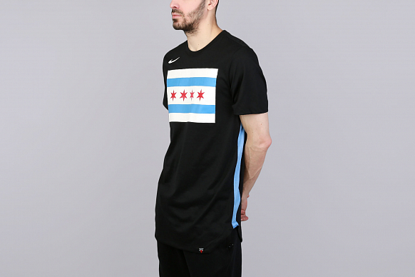 Мужская футболка Nike Chicago Bulls City Edition (888449-010)