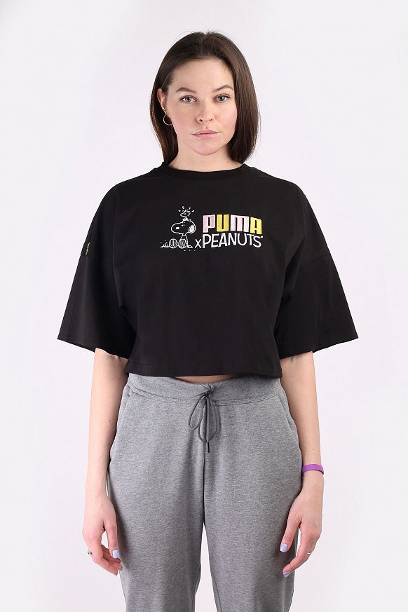Женская футболка PUMA x Peanuts Tee (53115801) - фото 3 картинки