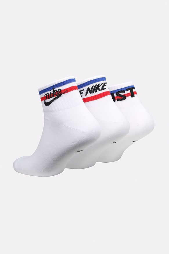 Мужские носки Nike Move To Zero Sox (3 Pairs) (DX5080-100) - фото 2 картинки