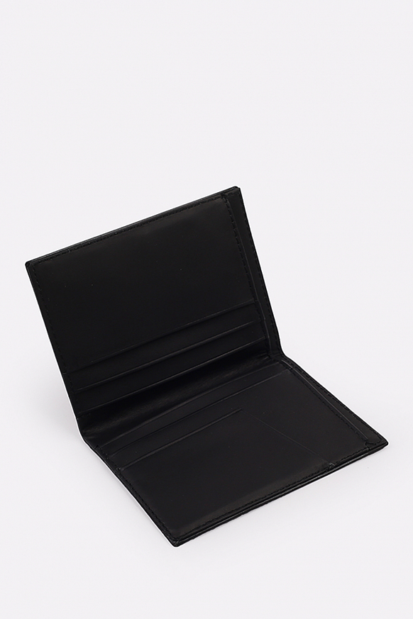 Бумажник Carhartt WIP Leather Fold Wallet (I028723-black) - фото 2 картинки