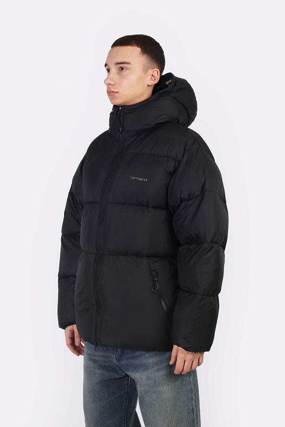 Мужская куртка Carhartt WIP Toronto Jacket (I033920-black/green) - фото 3 картинки