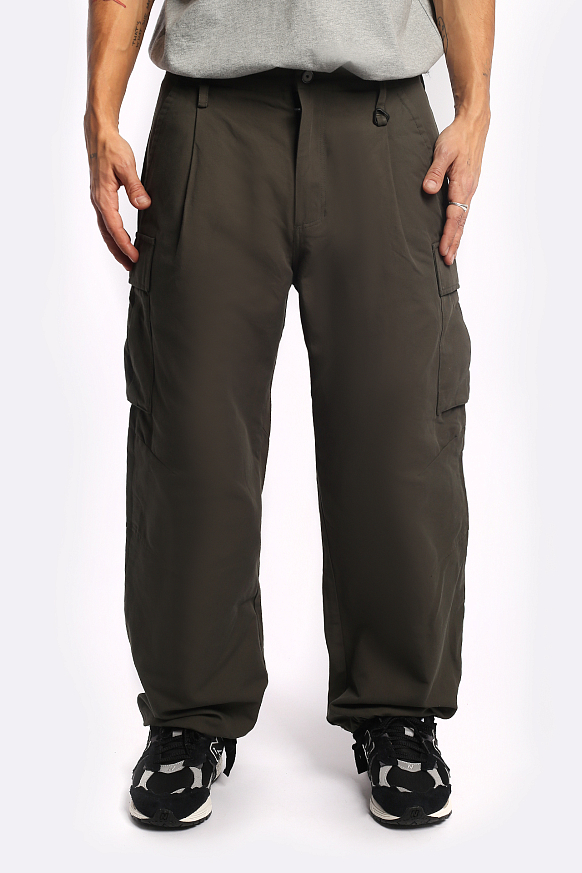 Мужские брюки KRAKATAU Rm156-5 (Rm156-5-тёмно-зелёный) - фото 2 картинки