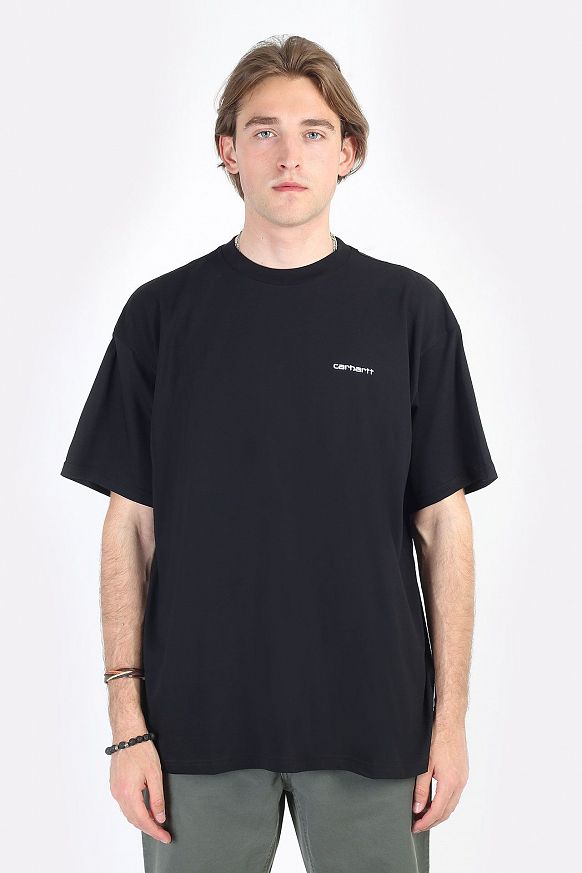 Мужская футболка Carhartt WIP S/S Nils T-Shirt (I030111-black/white)