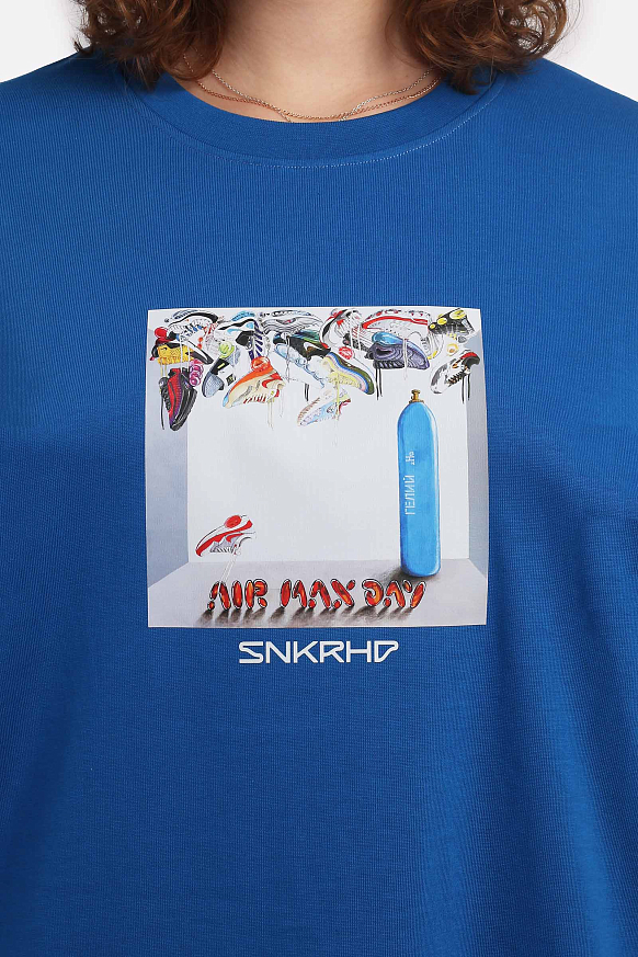 Футболка Sneakerhead Air Max Day (Snkrhd-airmaxday-blue) - фото 4 картинки
