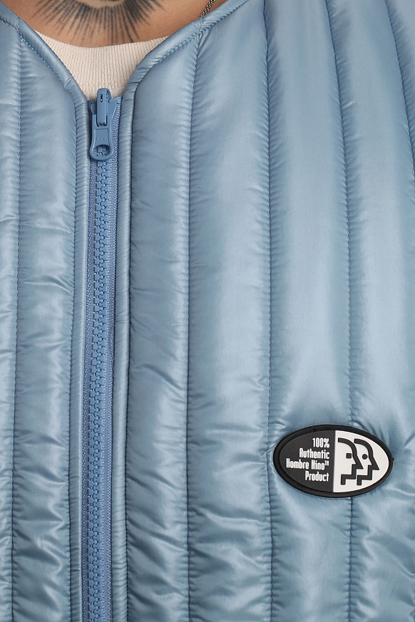 Мужской жилет Hombre Nino Corona Deep Freeze Simple Vest (0222-JK0001-blue) - фото 3 картинки