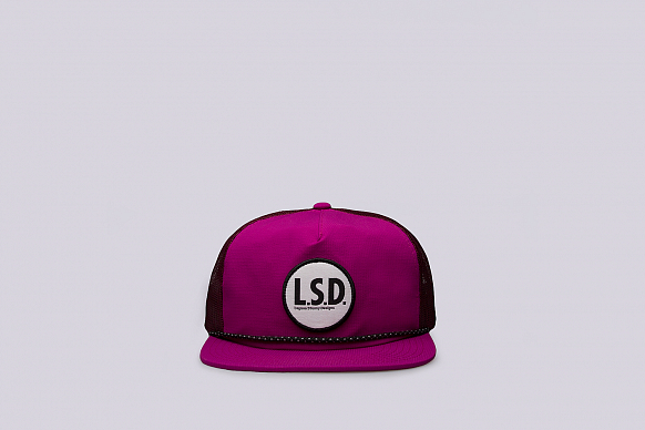 Кепка Stussy Nylon LSD Trucker Cap (131702-pink)