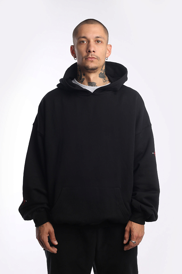 Мужская толстовка DeMarcoLab Enlightment Hoodie x Domestik (DM22EX04-DM02-blk) - фото 2 картинки