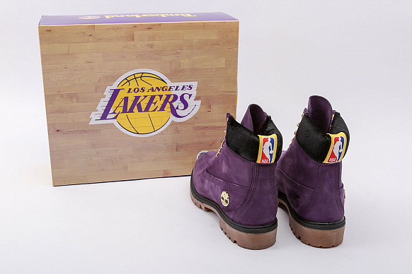 Мужские ботинки Timberland Los Angeles Lakers NBA (TBLA285HW) - фото 2 картинки