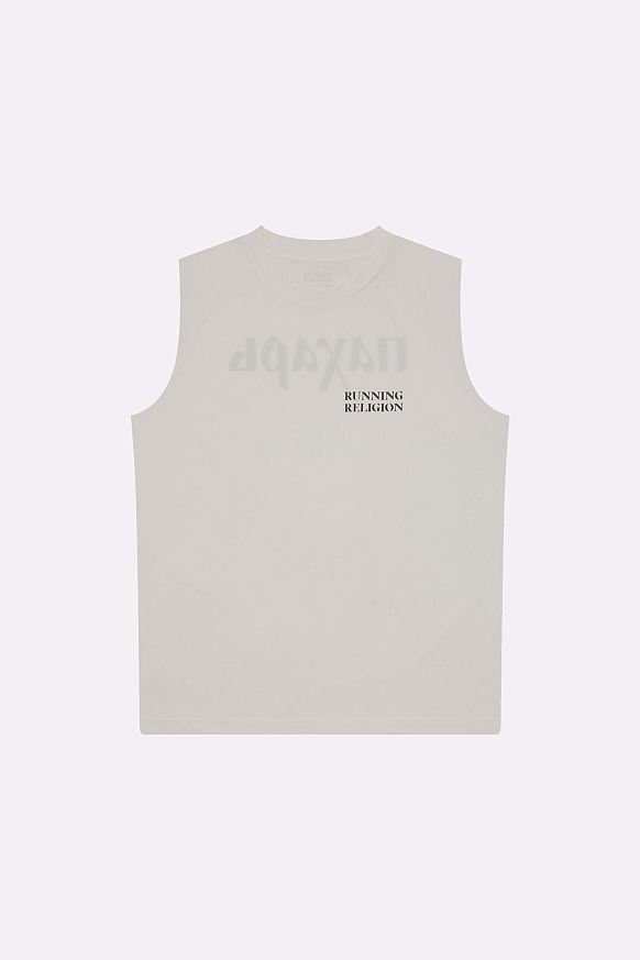 Мужские футболки Running Religion Plowman Muscle Tee (Plowman muscle tee-white)