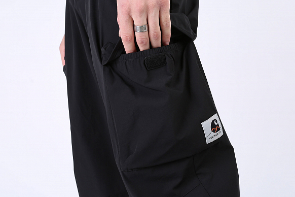 Мужские брюки Carhartt WIP Hayes Pant (I027598-black) - фото 2 картинки