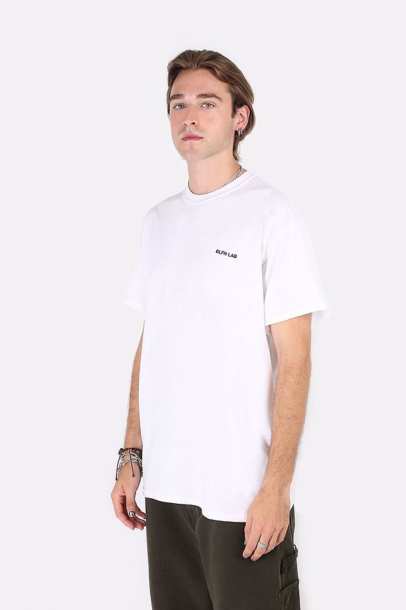 Мужская футболка BLFN LAB Choice (LAB-white) - фото 4 картинки