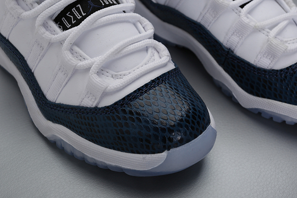 Детские кроссовки Jordan 11 Retro Low LE (PS) (CD6848-102) - фото 5 картинки