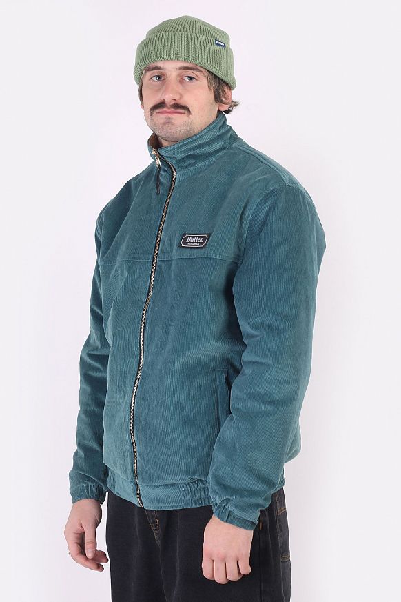 Мужская куртка Butter Goods Lodge Cord Reversible Jacket (Lodge-teal/sand) - фото 6 картинки