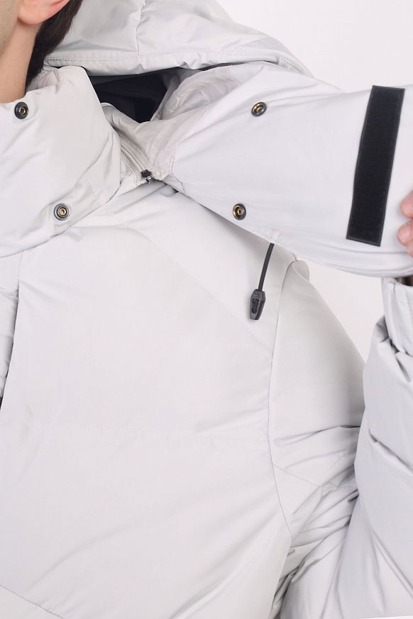 Мужская куртка KRAKATAU Qm363-3 (Qm363/3-св-серый) - фото 4 картинки