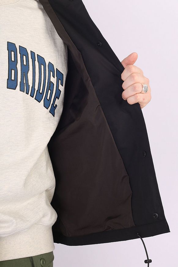 Мужская куртка Uniform Bridge 22FW Canadian Fatigue Jacket (22FW jacket-black) - фото 9 картинки