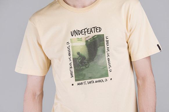 Мужская футболка Undftd The West Coastal Tee (5900928-tan) - фото 2 картинки