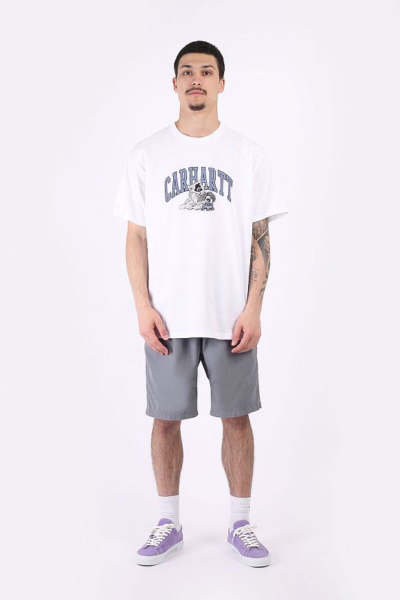 Мужская футболка Carhartt WIP S/S Kogancult Crystal T-Shirt (I029633-white) - фото 5 картинки