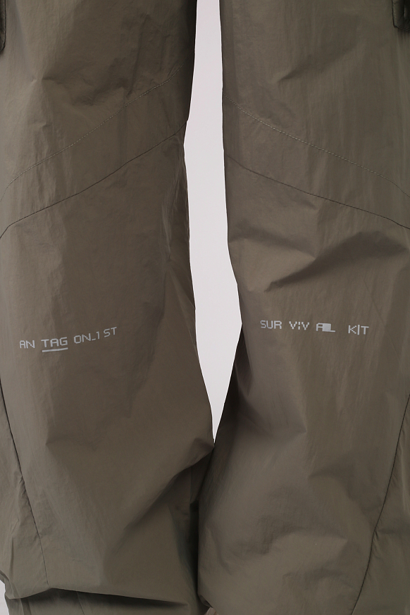 Мужские брюки KRAKATAU Rm176-52 (Rm176-52-елово-сер) - фото 6 картинки