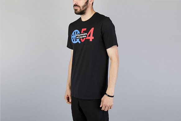Мужская футболка Jordan Quai 54 Tee Logo (AH3988-010) - фото 2 картинки