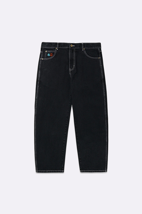 Мужские джинсы Butter Goods World Peace Denim Jeans (World Peace-washer blk)