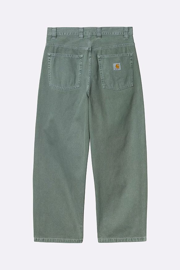 Мужские брюки Carhartt WIP Brandon Pant (I034809-silver pine st dy) - фото 2 картинки