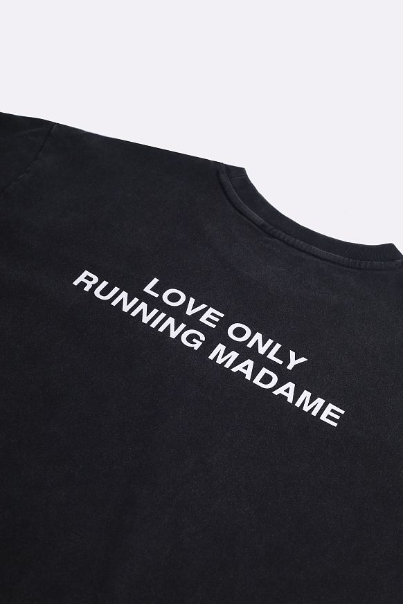 Мужская футболка Running Religion Love Only (LOVE ONLY-black) - фото 4 картинки