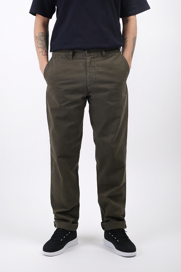 Мужские брюки Carhartt WIP Johnson Pant (I026021-cypress)