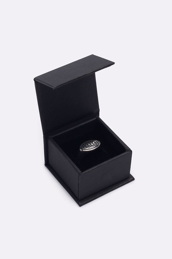Кольцо Carhartt WIP Big Time Ring (I034754-silver) - фото 3 картинки