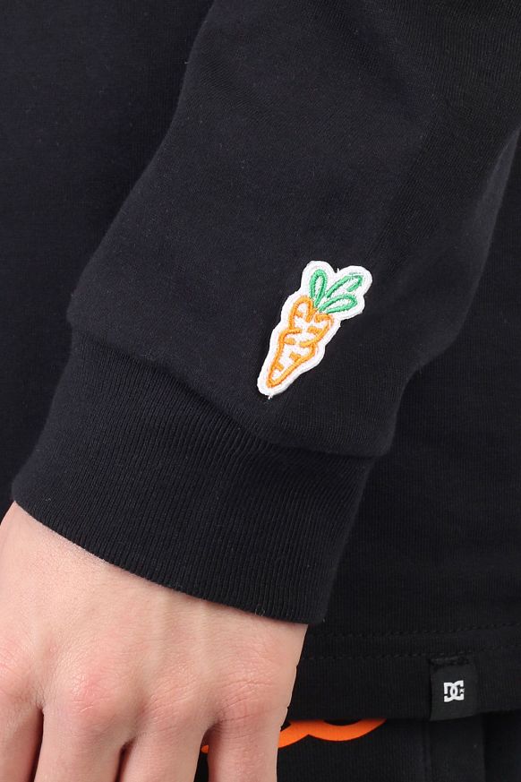 Мужской лонгслив DC SHOES Carrots LS (ADYZT05118-KVJ0-KVJ0) - фото 3 картинки