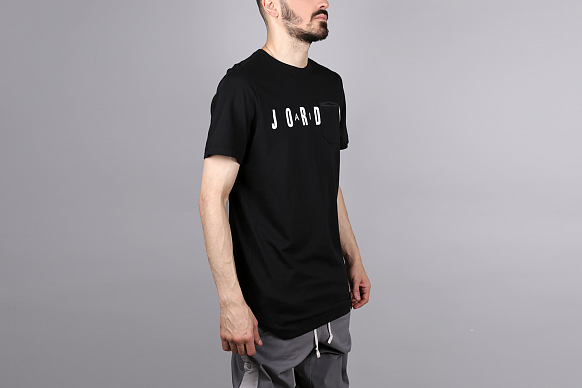 Мужская футболка Jordan JSW Alt Hem Pocket (915937-010-)