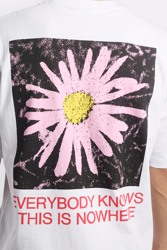 Мужская футболка Butter Goods Nowhere Tee (Nowhere Tee-white) - фото 6 картинки