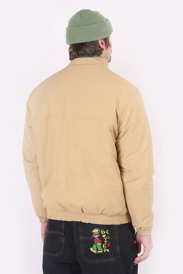 Мужская куртка Butter Goods Lodge Cord Reversible Jacket (Lodge-teal/sand) - фото 11 картинки