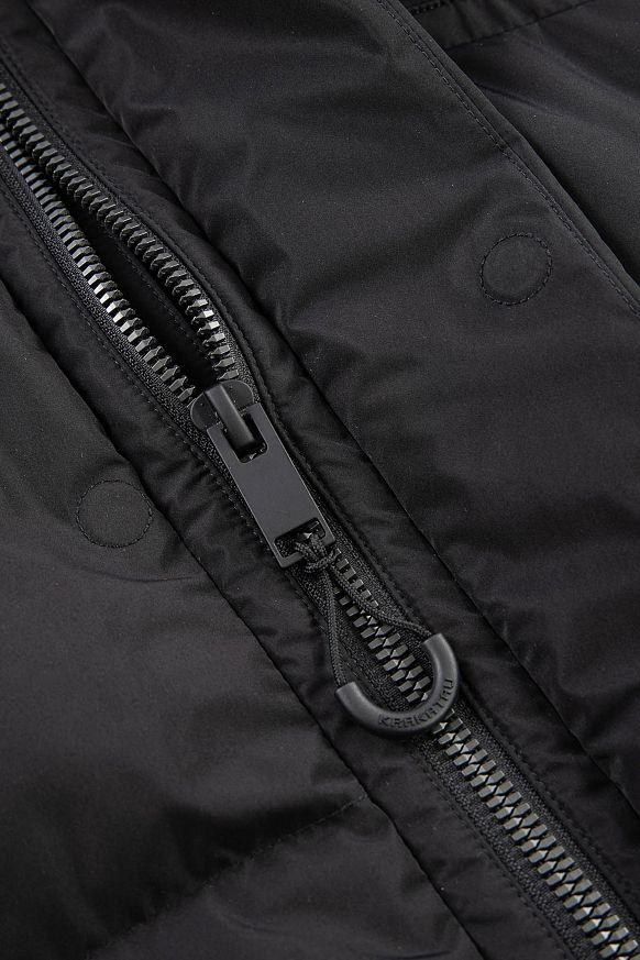 Мужская куртка KRAKATAU AITKEN Waterproof Short Puffer Jacket (Qm560-1-aitken-черн) - фото 2 картинки