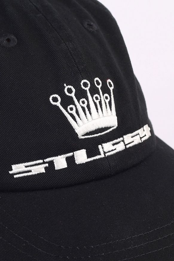 Кепка Stussy 93 Slick Crown Low Pro Cap (1311003-black) - фото 2 картинки