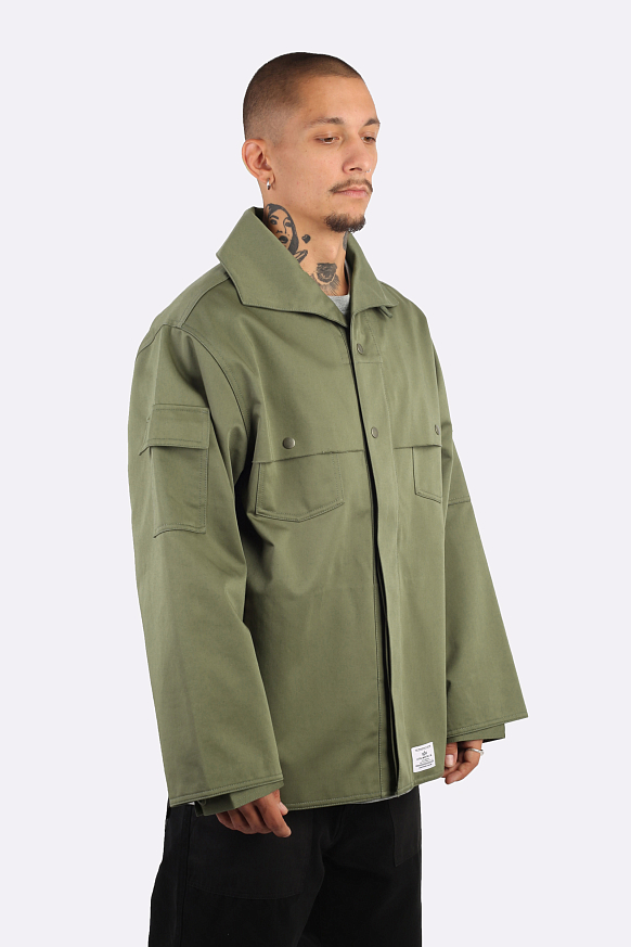 Мужская куртка Alpha Industries M1934 Jacket Mod (MJM53500C1-green) - фото 3 картинки