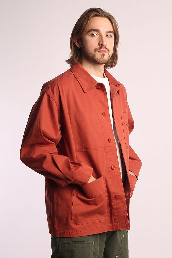 Мужская куртка FrizmWORKS French Work Jacket (FWOT035-orange) - фото 5 картинки