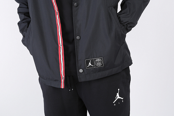 Мужская куртка Jordan PSG Coaches Jacket (BQ4213-011) - фото 3 картинки