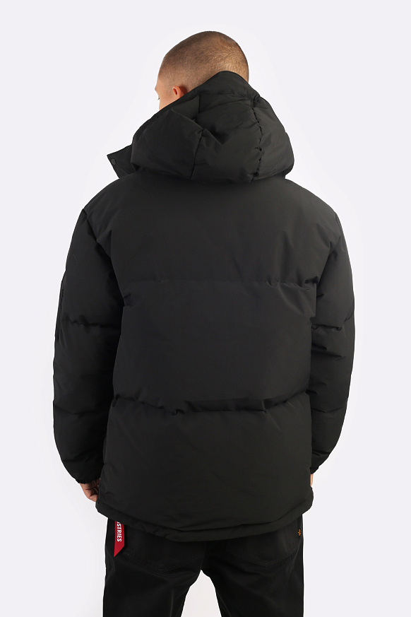 Мужская куртка Alpha Industries Puffer Parka (MJH53500C1-black) - фото 4 картинки