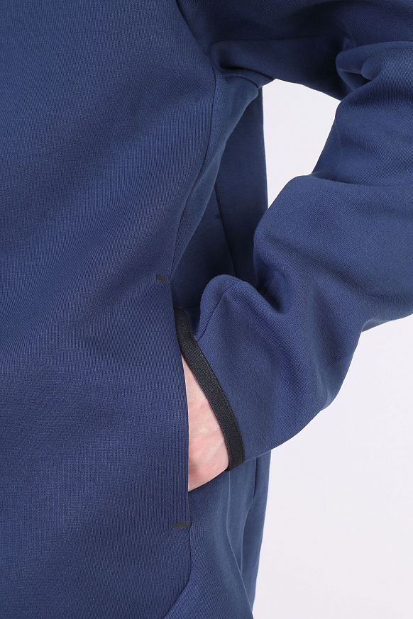 Мужская толстовка Nike Tech Fleece Hoodie Full-Zip (CU4489-410) - фото 5 картинки